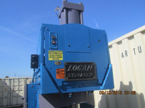 25 Ton, Logan #6000-25, hydraulic gap frame straightening press - Image 6