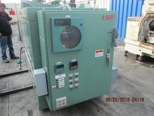 36" width x 36" D x 96" H Wisconsin #BATCH-3-3-8E/RM, 500&deg;F, rotary batch - Image 2