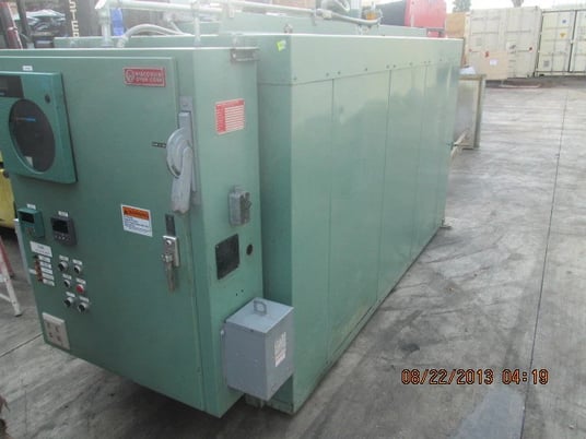 36" width x 36" D x 96" H Wisconsin #BATCH-3-3-8E/RM, 500&deg;F, rotary batch - Image 5