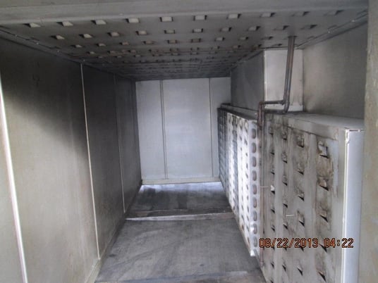 36" width x 36" D x 96" H Wisconsin #BATCH-3-3-8E/RM, 500&deg;F, rotary batch - Image 6