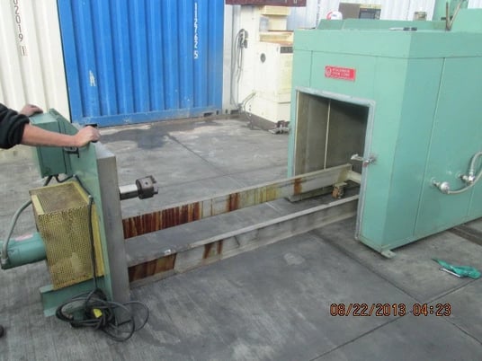 36" width x 36" D x 96" H Wisconsin #BATCH-3-3-8E/RM, 500&deg;F, rotary batch - Image 9