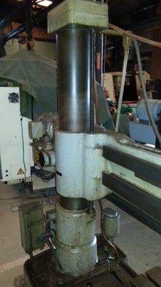 4' -9" Giddings & Lewis Bickford #Chipmaster, radial drill, 125-2500 RPM, #4 Taper - Image 3