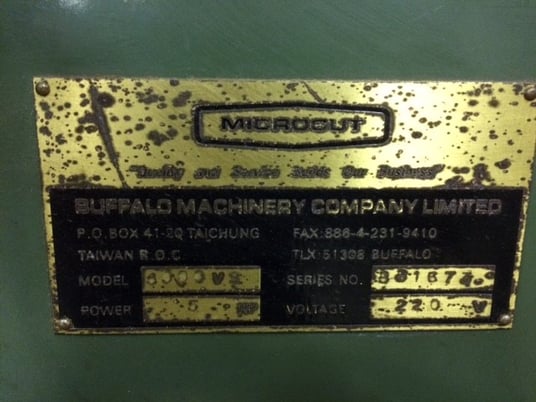 Willis Microcut #500VS, vertical mill, 59" x11.8" table, 4 HP, 60-3600 RPM, Acu-Rite 3-Axis digital read out - Image 8