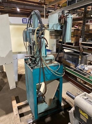 10.8" Eisele #VMS-300PV, semi automatic mitering coldsaw, 1994, S/N 3844 - Image 1