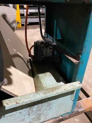 10.8" Eisele #VMS-300PV, semi automatic mitering coldsaw, 1994, S/N 3844 - Image 8