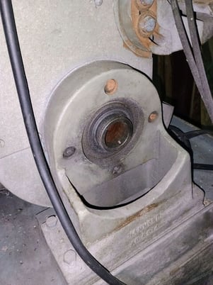 Hammond #1000-D-8, Abrasive Belt Grinder, S/N 1716 - Image 3