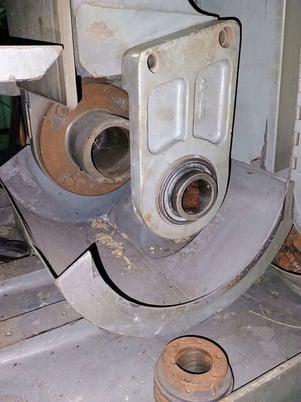 Hammond #1000-D-8, Abrasive Belt Grinder, S/N 1716 - Image 6