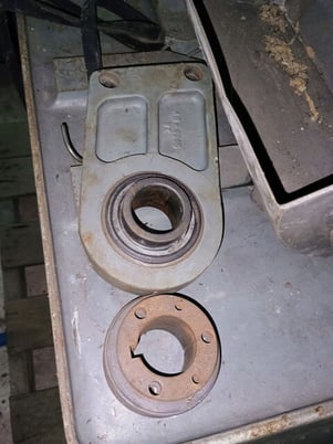 Hammond #1000-D-8, Abrasive Belt Grinder, S/N 1716 - Image 7