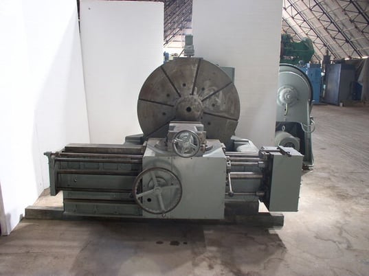 42" Star facing lathe, 4" spindle hole, 20 HP, serial #843-A - Image 4