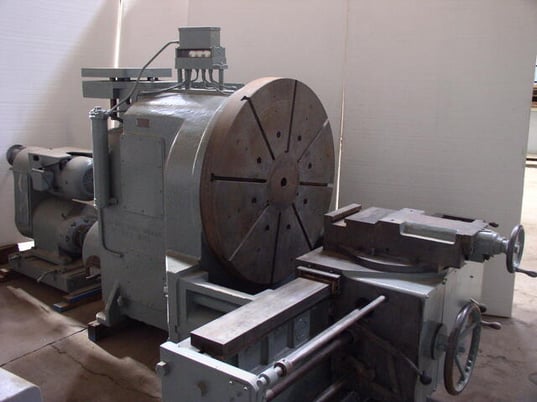 42" Star facing lathe, 4" spindle hole, 20 HP, serial #843-A - Image 9