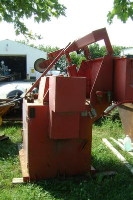 10000 lb. Rowe #10030-DSL, Powered Roll, 30" width, 60" Od, air operated, hold down arm - Image 3