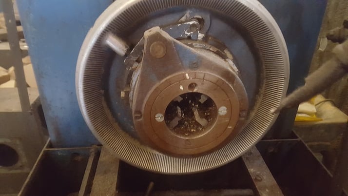 2" Oster " Rapiduction Jr" #782-R, Power Threader, S/N MW-14, 1953 - Image 4