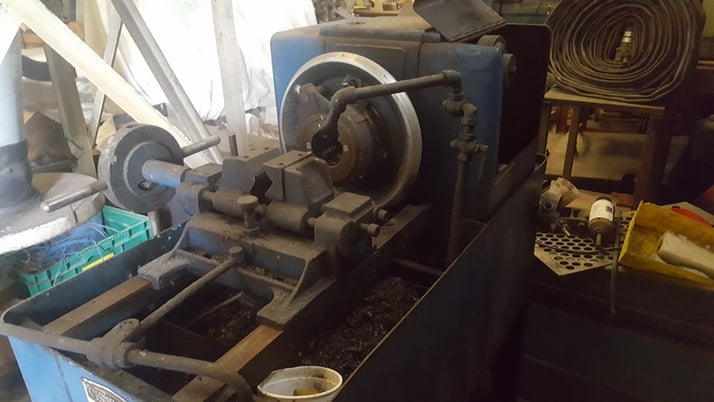 2" Oster " Rapiduction Jr" #782-R, Power Threader, S/N MW-14, 1953 - Image 5