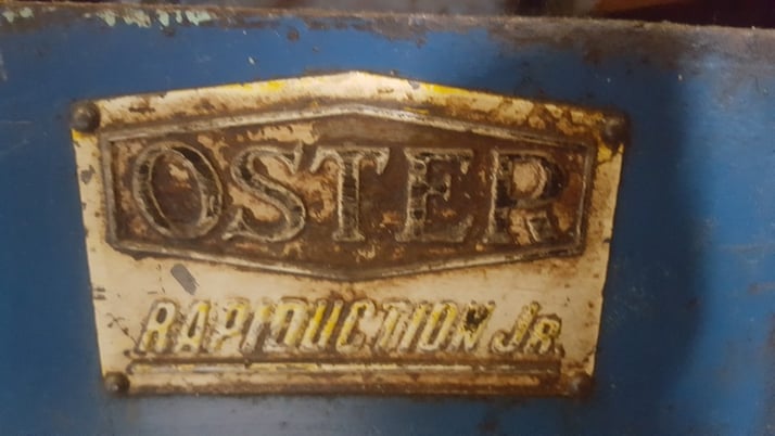 2" Oster " Rapiduction Jr" #782-R, Power Threader, S/N MW-14, 1953 - Image 6
