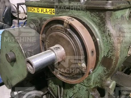 No. 4L Gisholt, saddle type turret lathe, 31-3/8" swing o/ways, 24-1/2" swing over cross slide, S/N 976-18 - Image 4