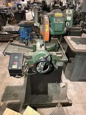 13-3/4" Pedrazzoli #Super-Brown-350/60-MRM, manual cold saw, S/N 027562,1997 - Image 1