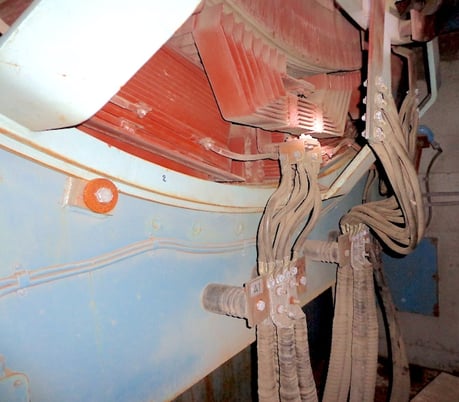 2800 HP 53 RPM SEA, Frame LH2207, 2350 amp.,NEMA MG 1-23.40, class F., 125 V - Image 2