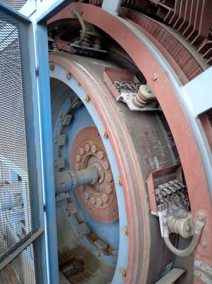 2800 HP 53 RPM SEA, Frame LH2207, 2350 amp.,NEMA MG 1-23.40, class F., 125 V - Image 4