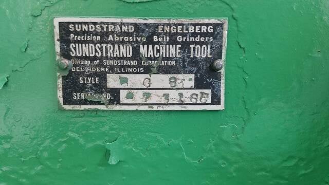 Sundstrand, belt grinder - Image 4