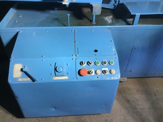 23" x 23" DoAll #C-21620, horizontal bandsaw, 60-300 FPM, 36" wheel diameter, adjustable hydraulic feed - Image 5