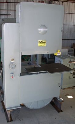 52" x 20" Tannewitz #S1NE, vertical bandsaw, 52" wheel diameter, 36" x 37" table, 1-1/4" x 27.3" blade - Image 2