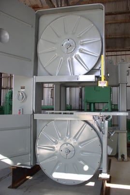 52" x 20" Tannewitz #S1NE, vertical bandsaw, 52" wheel diameter, 36" x 37" table, 1-1/4" x 27.3" blade - Image 3