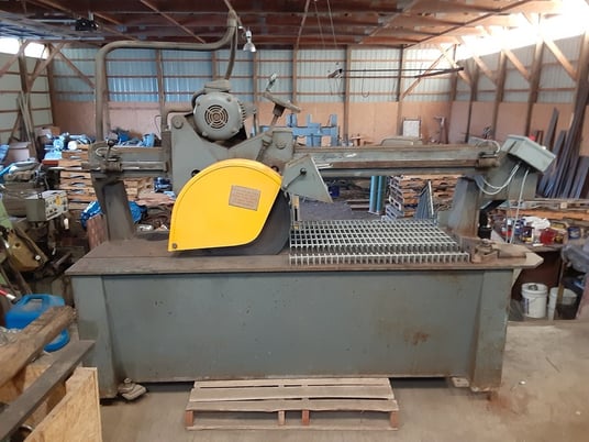 51" Trennjaeger #UNI-9A, high speed bar grating saw - Image 1