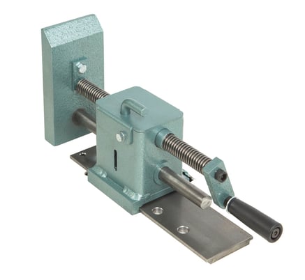 Ellis #4000, double miter band saw with vise quick adjusting screw type, new - Image 9