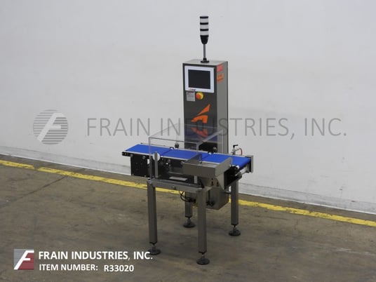 All-Fill Alpha #PW12, Stainless Steel, checkweigher, digital strain gage load cell, push button operator - Image 1