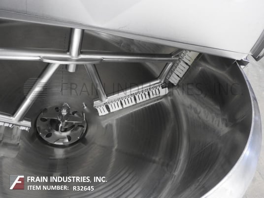 Breddo #LORWSS, 300 gallon, Stainless Steel, high shear, jacketed, liquefier, 75 HP, 60" OD x 24" straight - Image 2