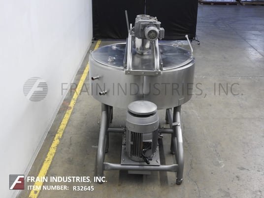 Breddo #LORWSS, 300 gallon, Stainless Steel, high shear, jacketed, liquefier, 75 HP, 60" OD x 24" straight - Image 3