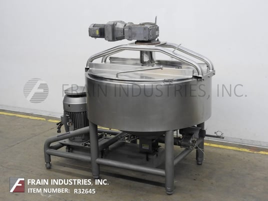 Breddo #LORWSS, 300 gallon, Stainless Steel, high shear, jacketed, liquefier, 75 HP, 60" OD x 24" straight - Image 5