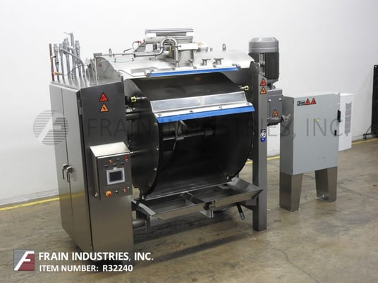 Shaffer #DA300HFS-60, double arm, enclosed frame design with overlapping sigma blade mixer, Stainless Steel - Image 5