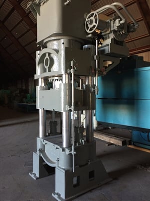 350 Ton, Bliss, Hydraulic Press, 4 Post down-acting - Image 2