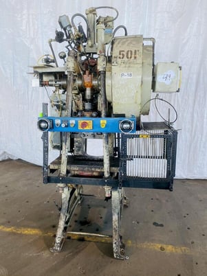 28 Ton, Walsh #28, OBI press, 3" stroke, excellent - Image 1