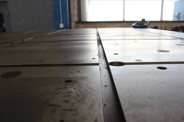 120" x 312" Giddings & Lewis #360-C CNC Hydrostatic servo rotary table, 200000 lb. max weight capacity - Image 7