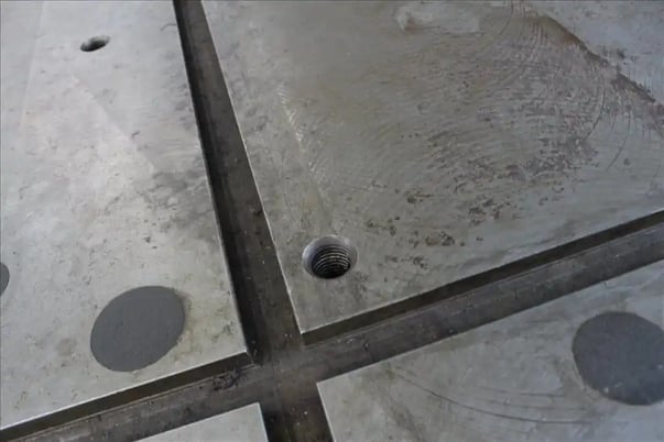 120" x 312" Giddings & Lewis #360-C CNC Hydrostatic servo rotary table, 200000 lb. max weight capacity - Image 9