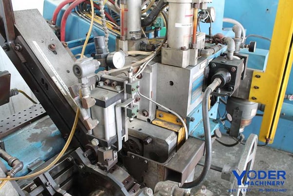 Hautau #CC15M, double end chamfer machine,.25"-1.5" dia. capacity, 2"-36" lgth, 1995, #61481 - Image 3