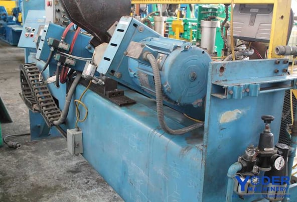 Hautau #CC15M, double end chamfer machine,.25"-1.5" dia. capacity, 2"-36" lgth, 1995, #61481 - Image 6