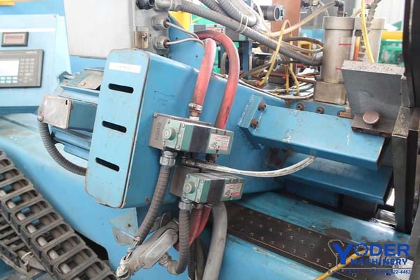 Hautau #CC15M, double end chamfer machine,.25"-1.5" dia. capacity, 2"-36" lgth, 1995, #61481 - Image 8