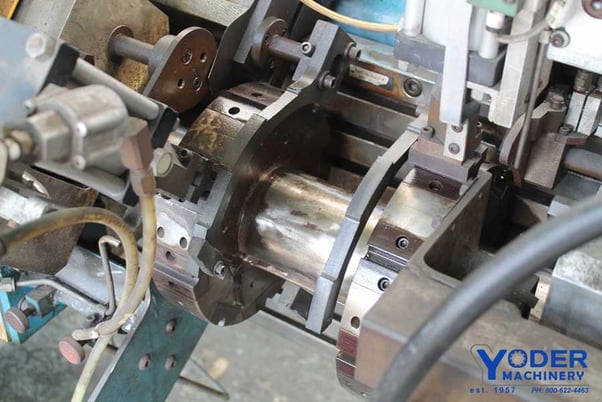 Hautau #CC15M, double end chamfer machine,.25"-1.5" dia. capacity, 2"-36" lgth, 1995, #61481 - Image 10