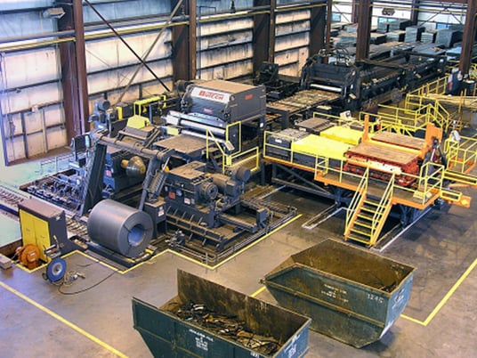 72" x .06" -.500" Butech, precision leveler, cassette type, 326/400 FPM, 2002, #VX-10190 - Image 2