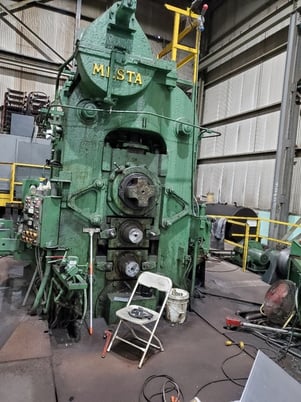 18" x 30" x 32" Mesta, 4-Hi non-reversing mill, 20000 lb.,.020"-.250" gauge, #VX-17561 - Image 1