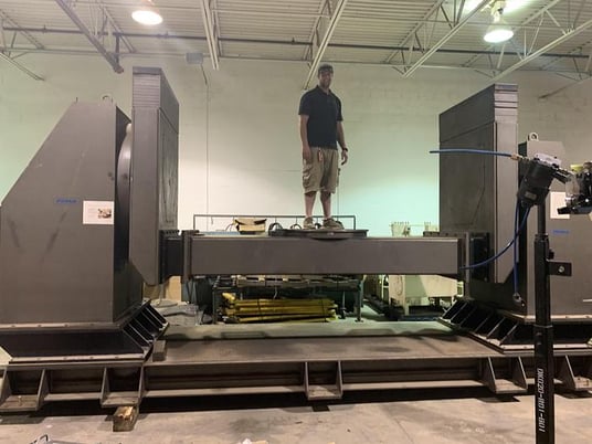 11240 lb. Pema #5000CR, 4th & 5th Axis drop center welding positioner, 1995 - Image 10