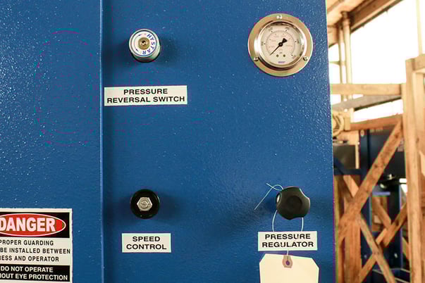 25 Ton, Press master #20x24, 4-post hydraulic press, pressure gauge / regulator, #153073 - Image 7