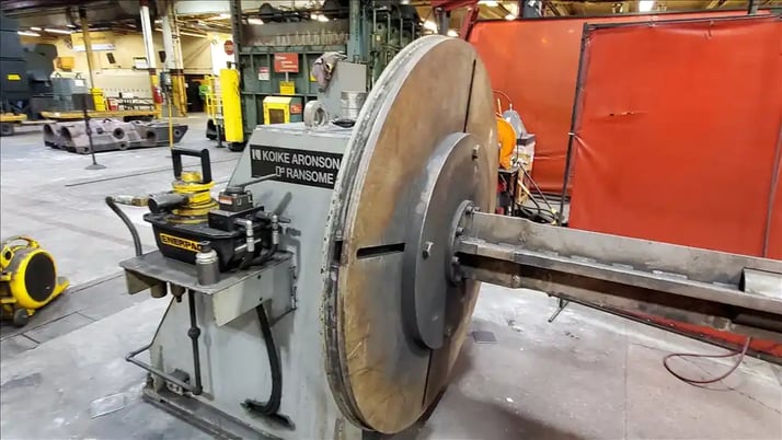 20000 lb. Koike #HS20VF-SPD, headstock welding positioner, 12" C.G., 48" table diameter,S40924 - Image 2