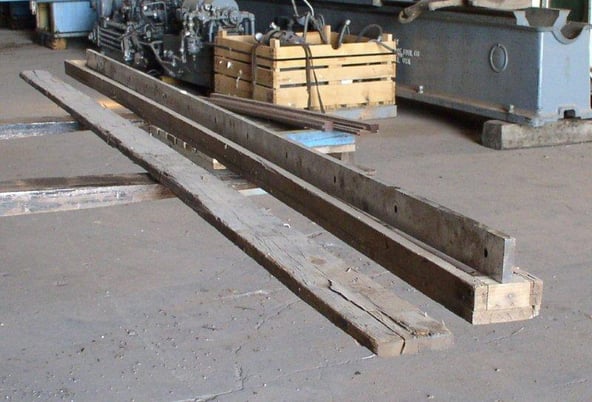 Shear Blades, Set New (or Re-ground) 124" Shear Blades, Four Sided, 140" length, 2.695" height, 0.895" width - Image 2