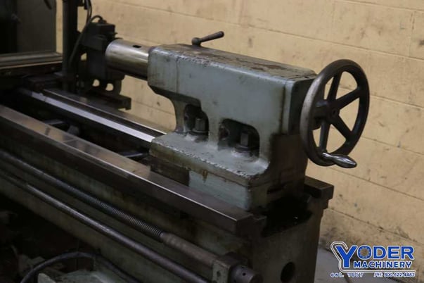 20" x 62" HMT #A24UP/1500, engine lathe,,AcuRite 2-Axis digital read out, inch/metric, 6-jaw 12" chuck, #73210 - Image 8