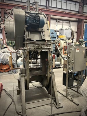 80 Ton, South Bend Johnson #80FW-AC, 4" stroke, 15" Shut Height, 36" x24" bed, 87-175 SPM, 1981 - Image 5