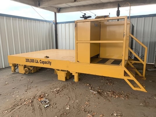 200000 lb. Redstag, die cart, hydraulic lifting jacks, 2011 - Image 2